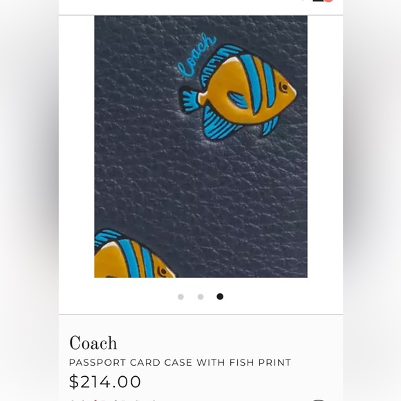 Brand New Coach Travel Set – Wallet, Passport Case, & toiletries bag - Picture 15 of 16